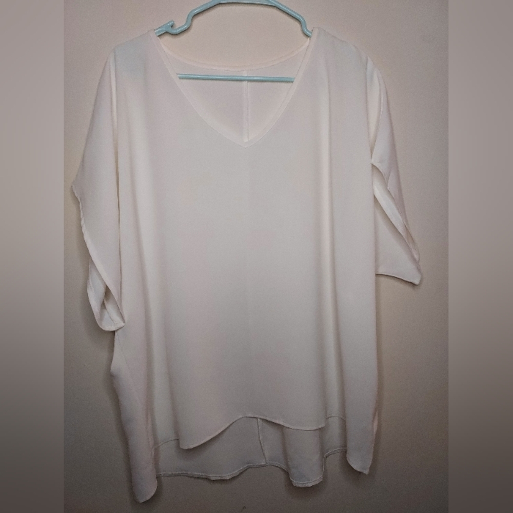 Marshalls White Boxy Tunic Oversized Fit